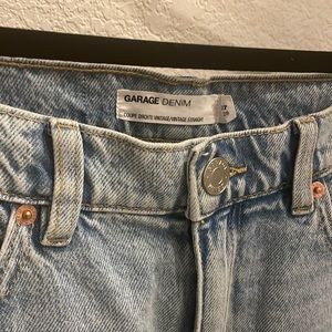 Women’s Jeans Garage Denim Vintage Straight Leg Light Wash Size 07/28
